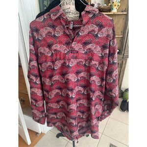 Willie ESCO Pullover Adult Hawaiian Skate Thin Vtg